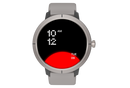 Smartwatch FLARE WEARZONE prata, foto de estúdio em fundo branco