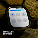 Central de controle com Wi-Fi e Bluetooth no smartwatch 4G Horizon Titan