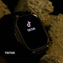 TikTok instalado e aberto no smartwatch Horizon Titan