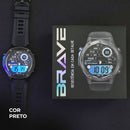 Smartwatch BRAVE WEARZONE | 5ATM Mar, GPS Dupla Frequência