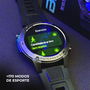 Smartwatch BRAVE WEARZONE | 5ATM Mar, GPS Dupla Frequência