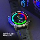Smartwatch BRAVE WEARZONE | 5ATM Mar, GPS Dupla Frequência