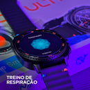 Smartwatch MA33 | Comando de Voz, WhatsApp, ECG e NFC