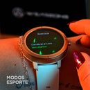Tela do FLARE no menu de modos esporte, selecionando corrida ao ar livre
