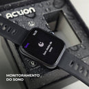 Tela do ACTION no monitoramento do sono, sem dados registrados ainda